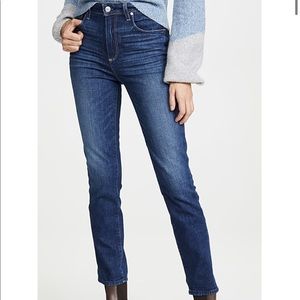 NWT Paige Denim Sarah Slim Highrise Jean